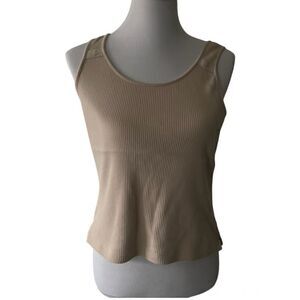 Valerie Stevens Tan Tank Top size M